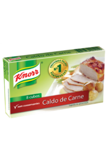 Caldo Knorr de Carne 8 Cubos 80 Gr.